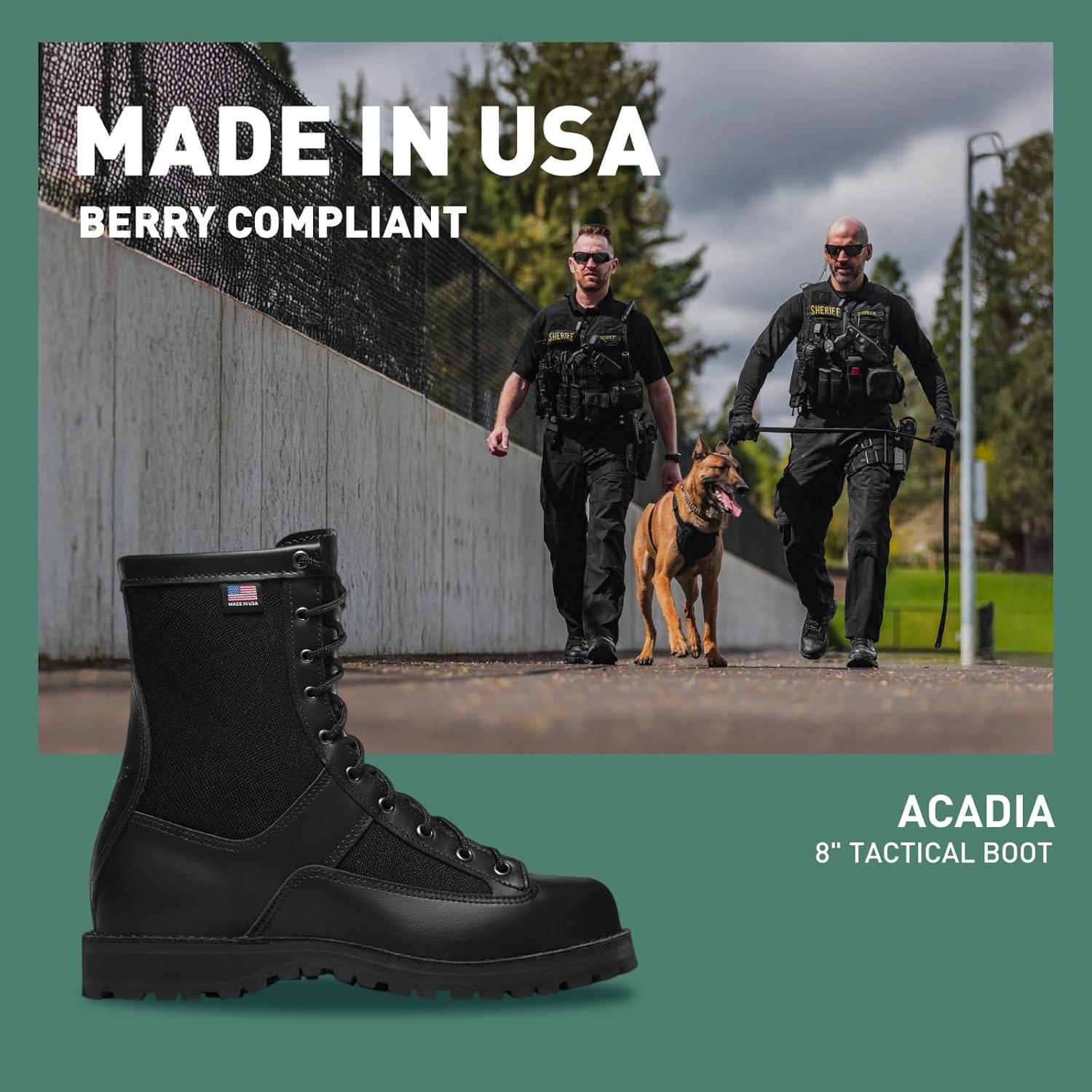 imageDanner Mens Acadia 8quot BootBlack