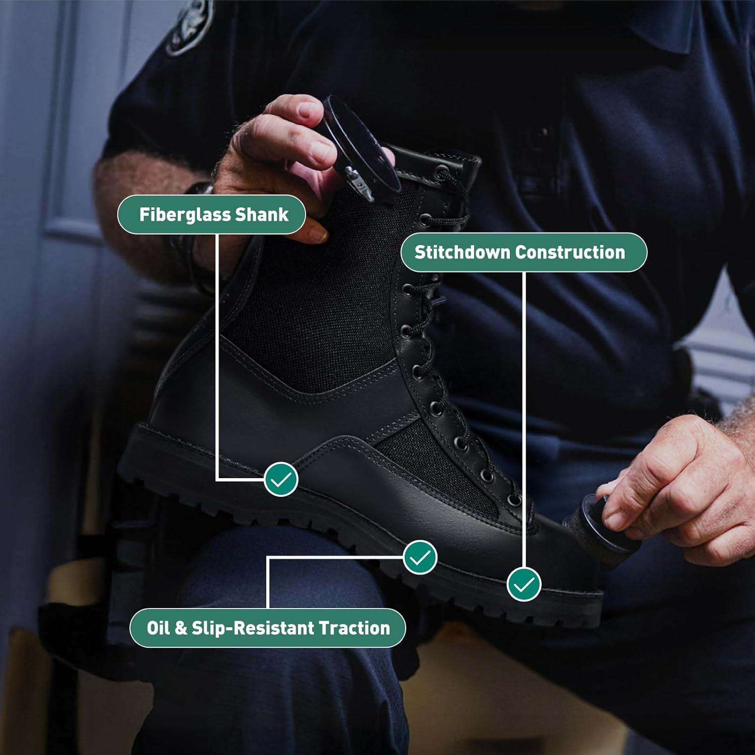 imageDanner Mens Acadia 8quot BootBlack