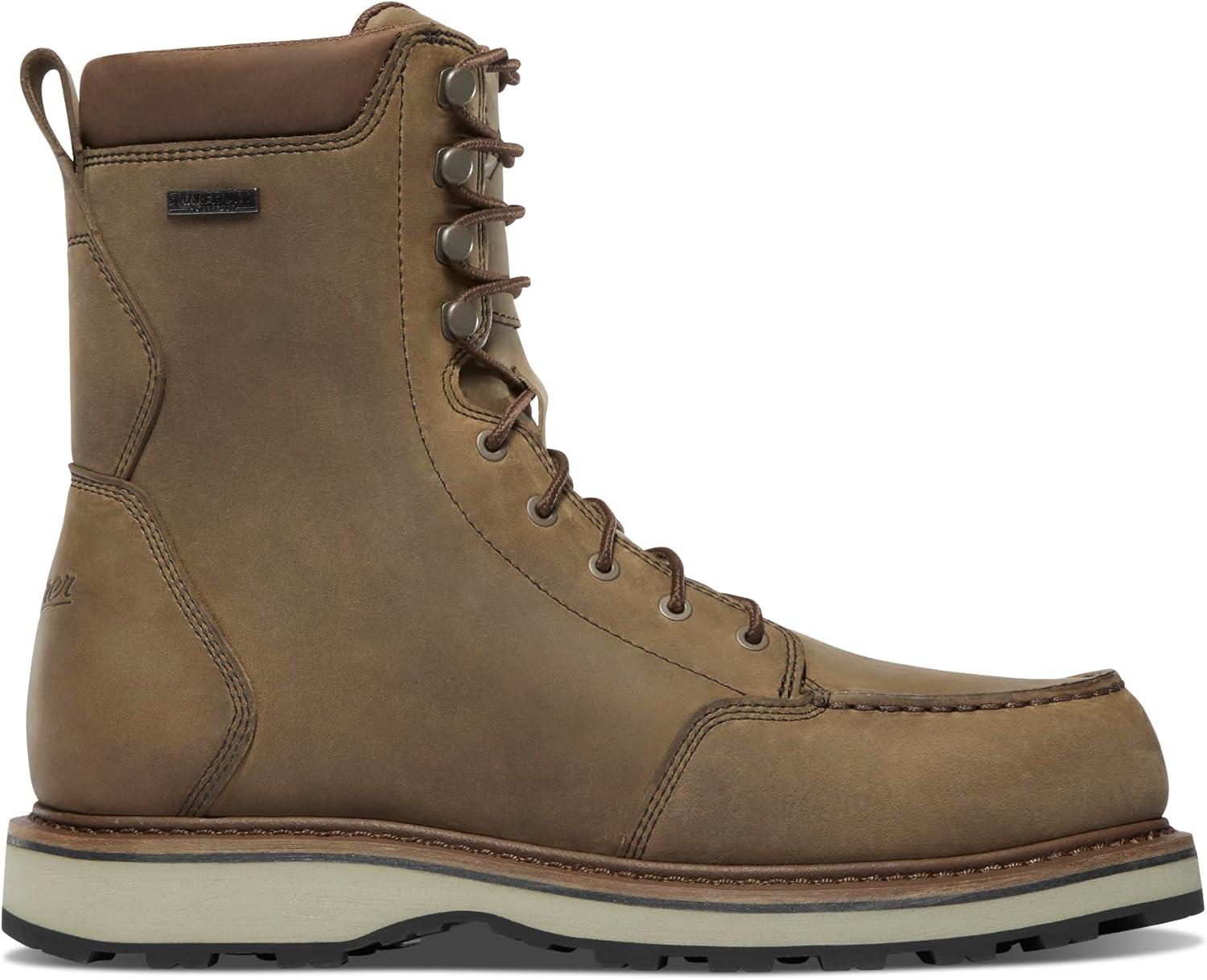 imageDanner Mens Cedar River Moc Toe Hunter 8quot Hunting BootTimberwolf