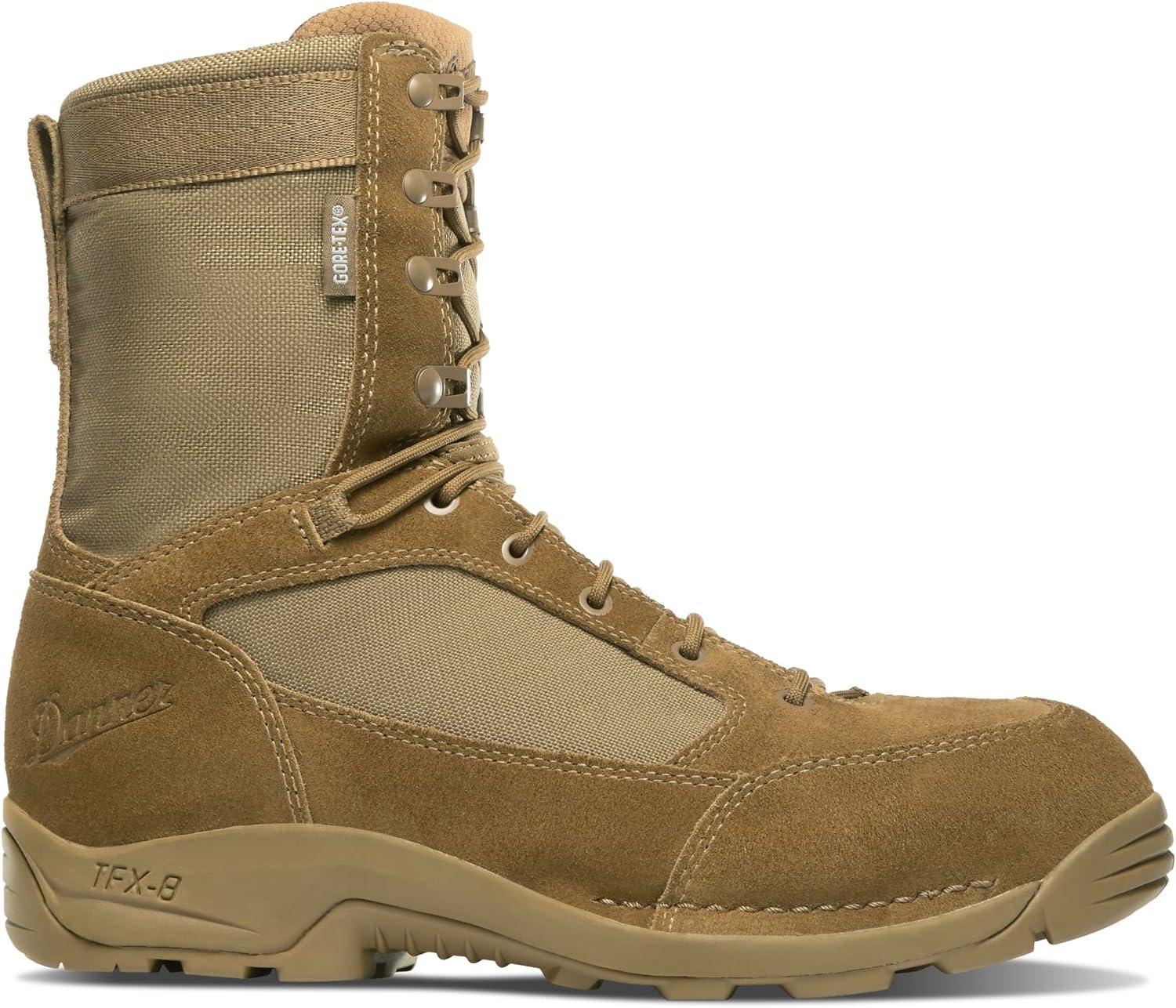 imageDanner Mens Desert TFX G3 8quot NonInsulated Waterproof Plain Toe Military and Tactical BootCoyote