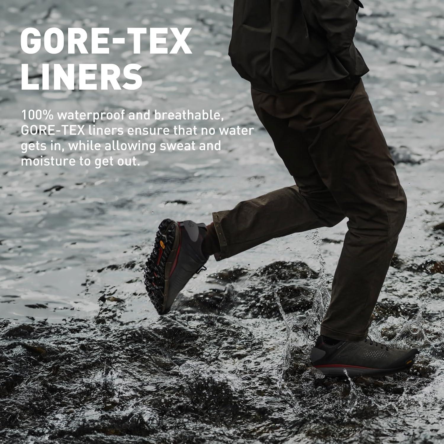 imageDanner Mens Hiking ShoesDark GrayBrick Red