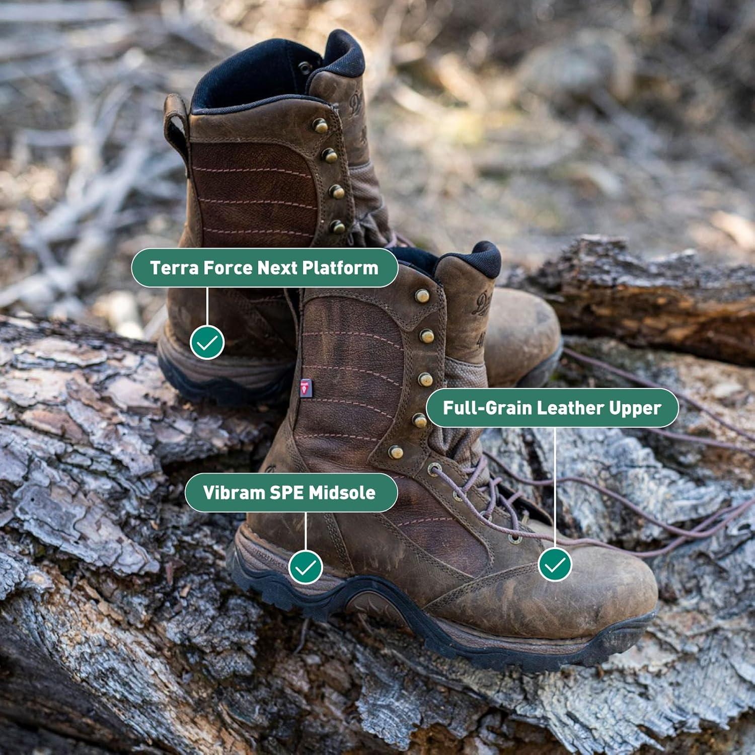 imageDanner Mens Pronghorn 8quot 400G GoreTex Hunting BootRealtree Edge