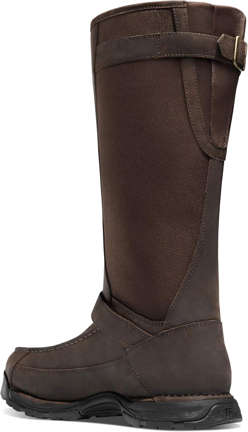 imageDanner Mens Sharptail 17quot GoreTex Hunting Snake BootDark Brown