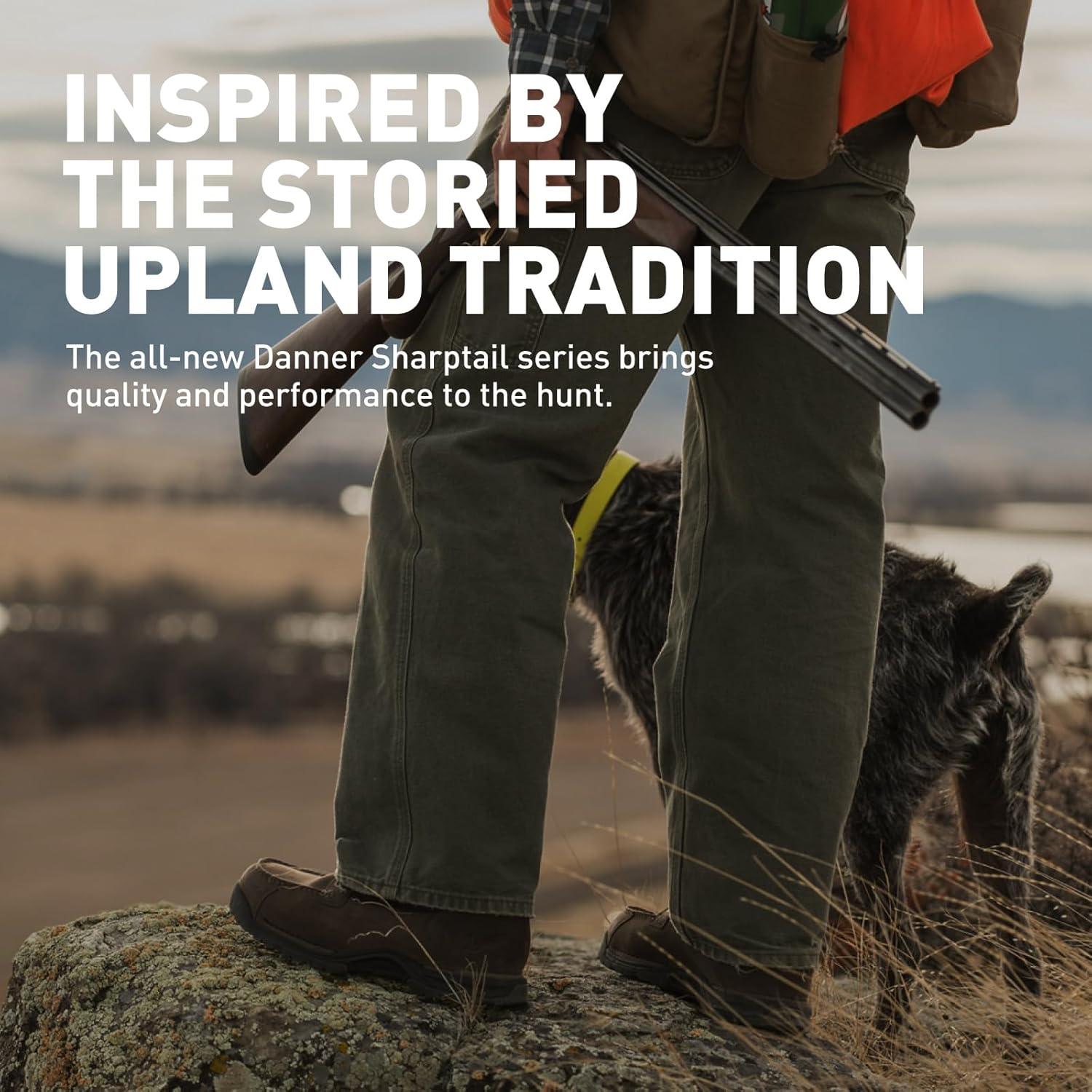 imageDanner Mens Sharptail Hunting ShoesDark Brown