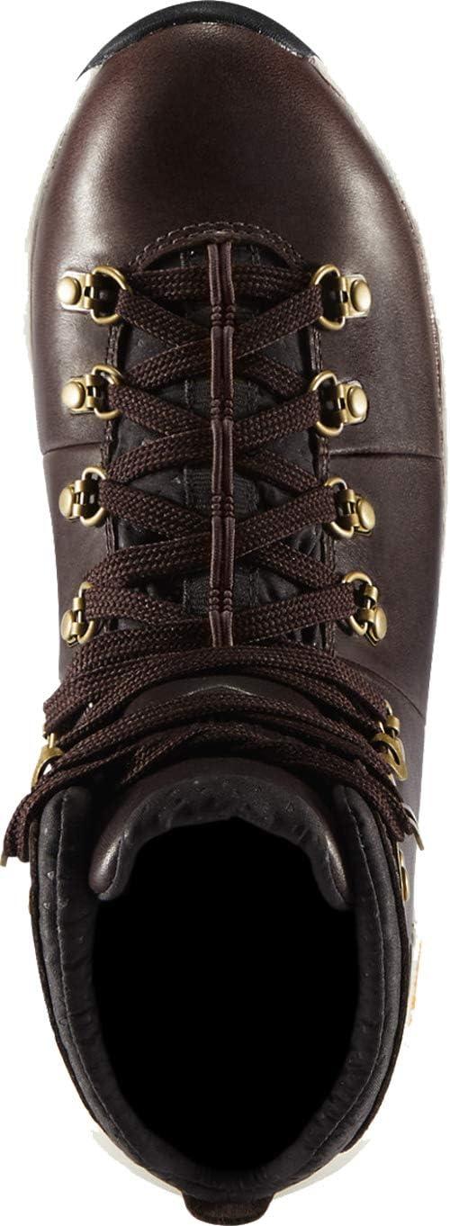 imageDanner Mountain 600 Hiking Boots for Women Waterproof Durable Suede Upper Breathable Lining TripleDensity Footbed ampamp Vibram Traction OutsoleDark Brown