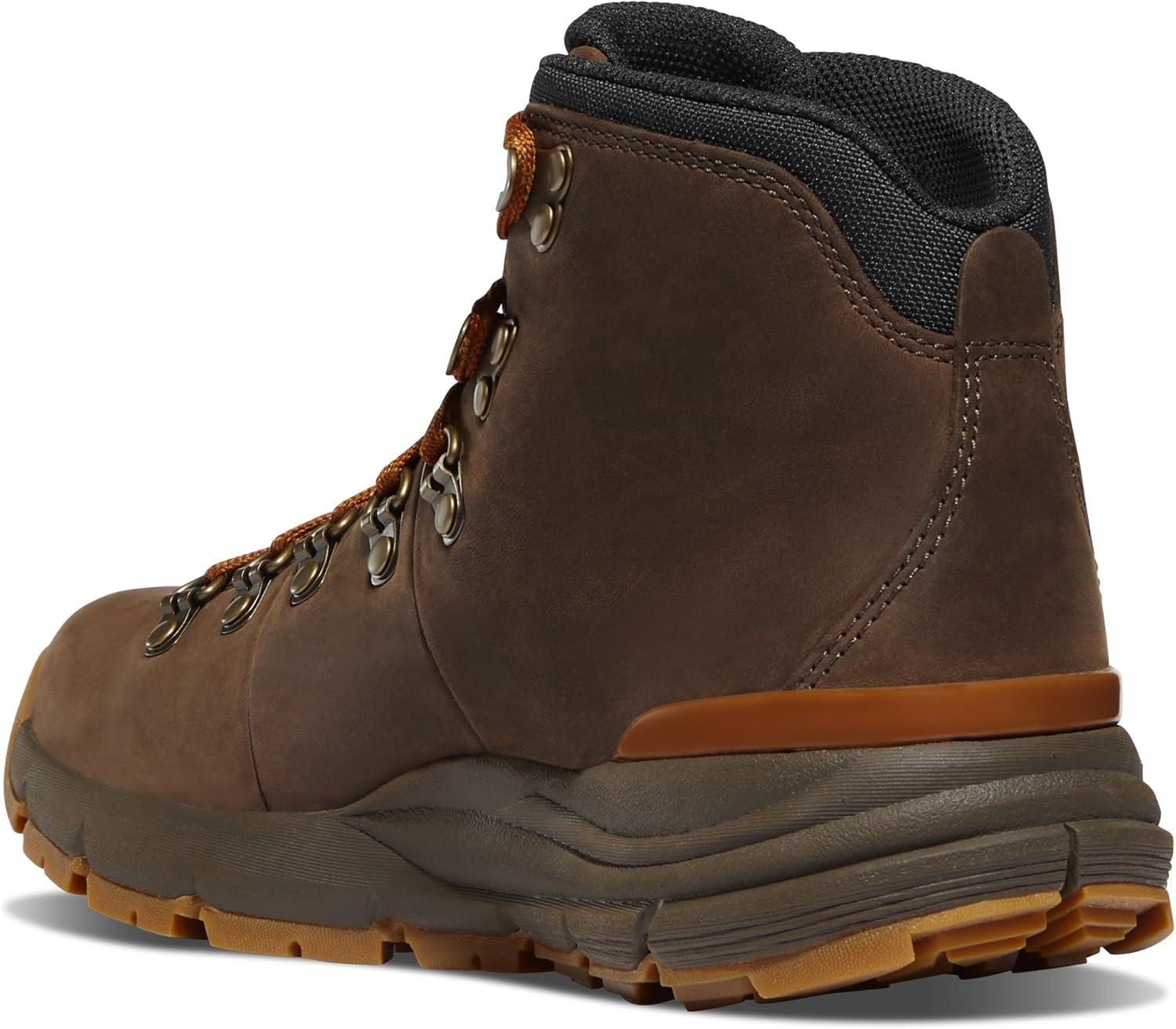 imageDanner Mountain 600 Hiking Boots for Women Waterproof Durable Suede Upper Breathable Lining TripleDensity Footbed ampamp Vibram Traction OutsoleLoam BrownGlazed Ginger