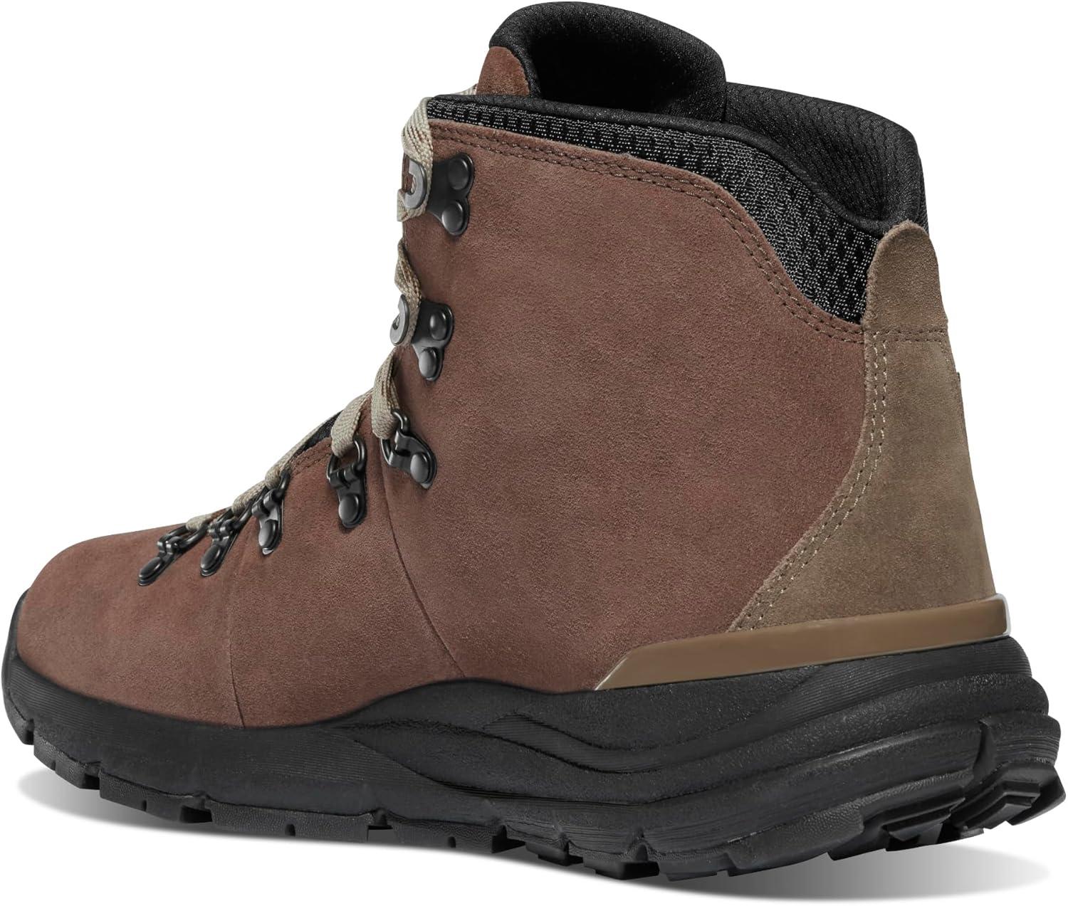 imageDanner Mountain 600 Waterproof Hiking Boots for Men Lightweight Durable Upper with Breathable Lining ShockAbsorbing Footbed ampamp Traction OutsoleDark EarthChocolate Chip