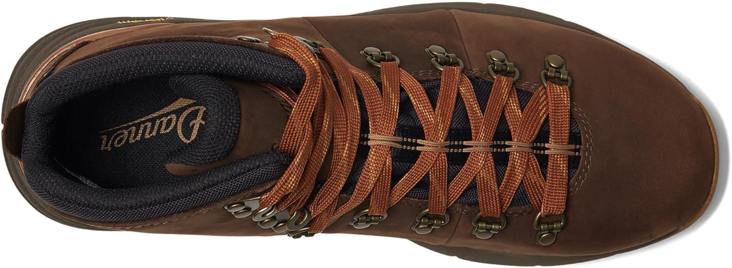 imageDanner Mountain 600 Waterproof Hiking Boots for Men Lightweight Durable Upper with Breathable Lining ShockAbsorbing Footbed ampamp Traction OutsoleLoam BrownGlazed Ginger New
