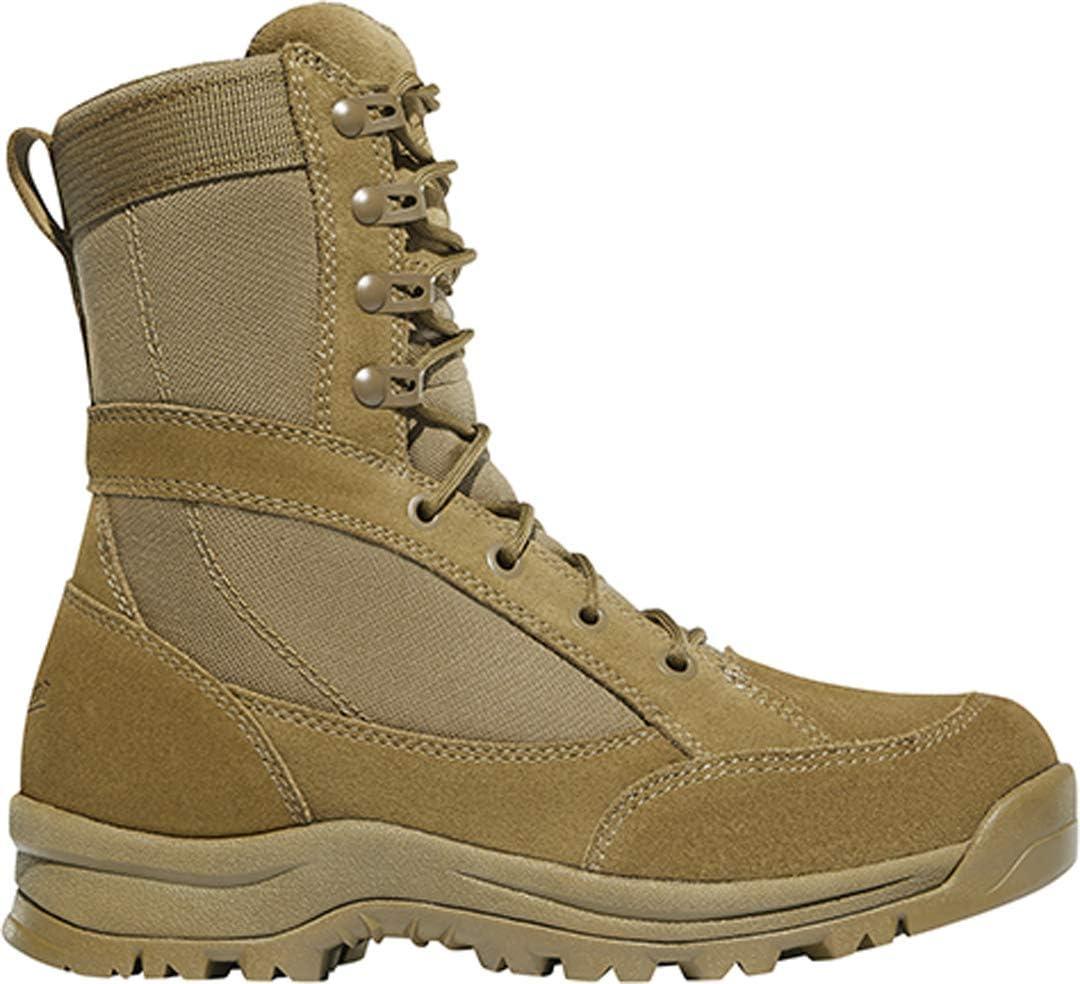 imageDanner Prowess Military Boots for Women Lightweight Suede and AbrasionResistant Nylon with a MoistureWicking Liner ampamp SlipResistant Lug OutsoleCoyote