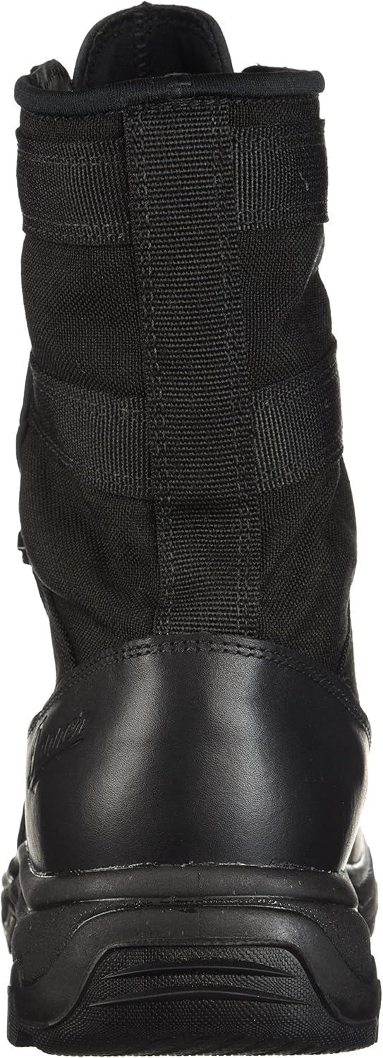 imageDanner Reckoning 8quot Military and Tactical Boots for Men Polishable Toe Vibram AllTerrain Platform Made in USA ampamp Berry CompliantBlack Hot