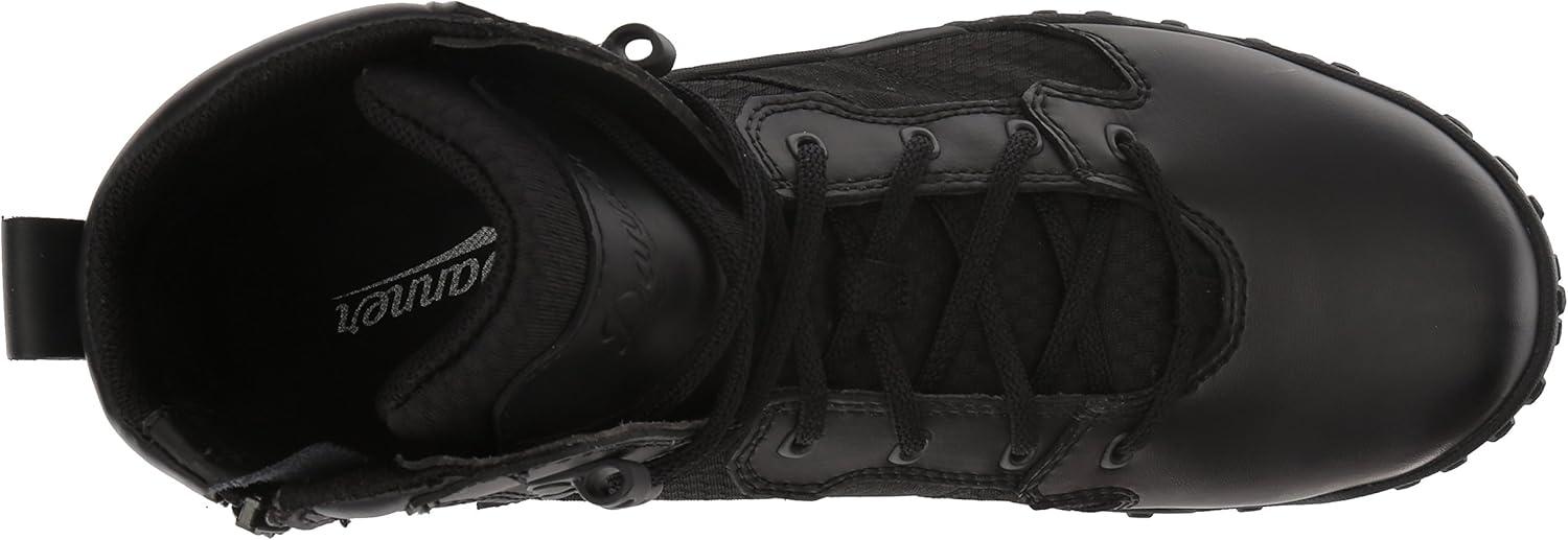 imageDanner Scorch 6 SideZip Tactical Boots for Men Breathable Lightweight Leather and Textile with ShockAbsorbing Midsole and Traction OutsoleBlack Hot