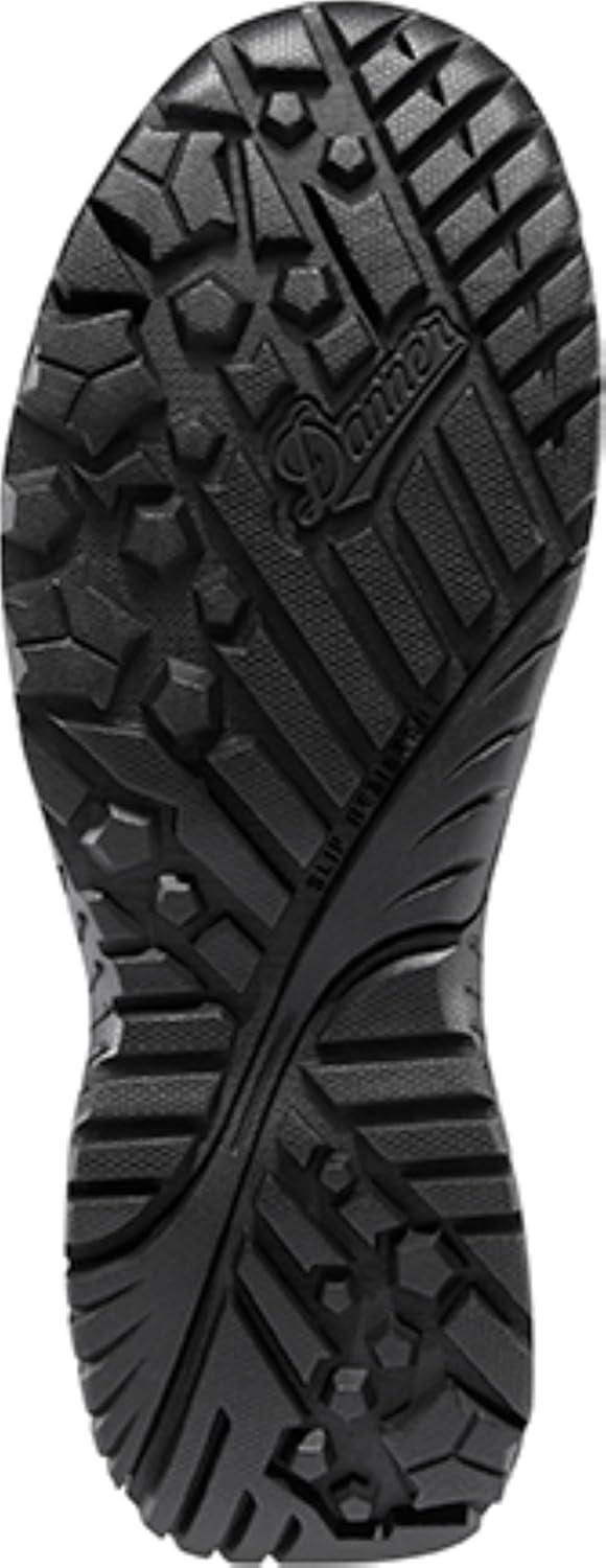 imageDanner Scorch 8quot SideZip Tactical Boots for Men Leather and Textile with Breathable Mesh Lining Comfort Footbed and Traction OutsoleBlack