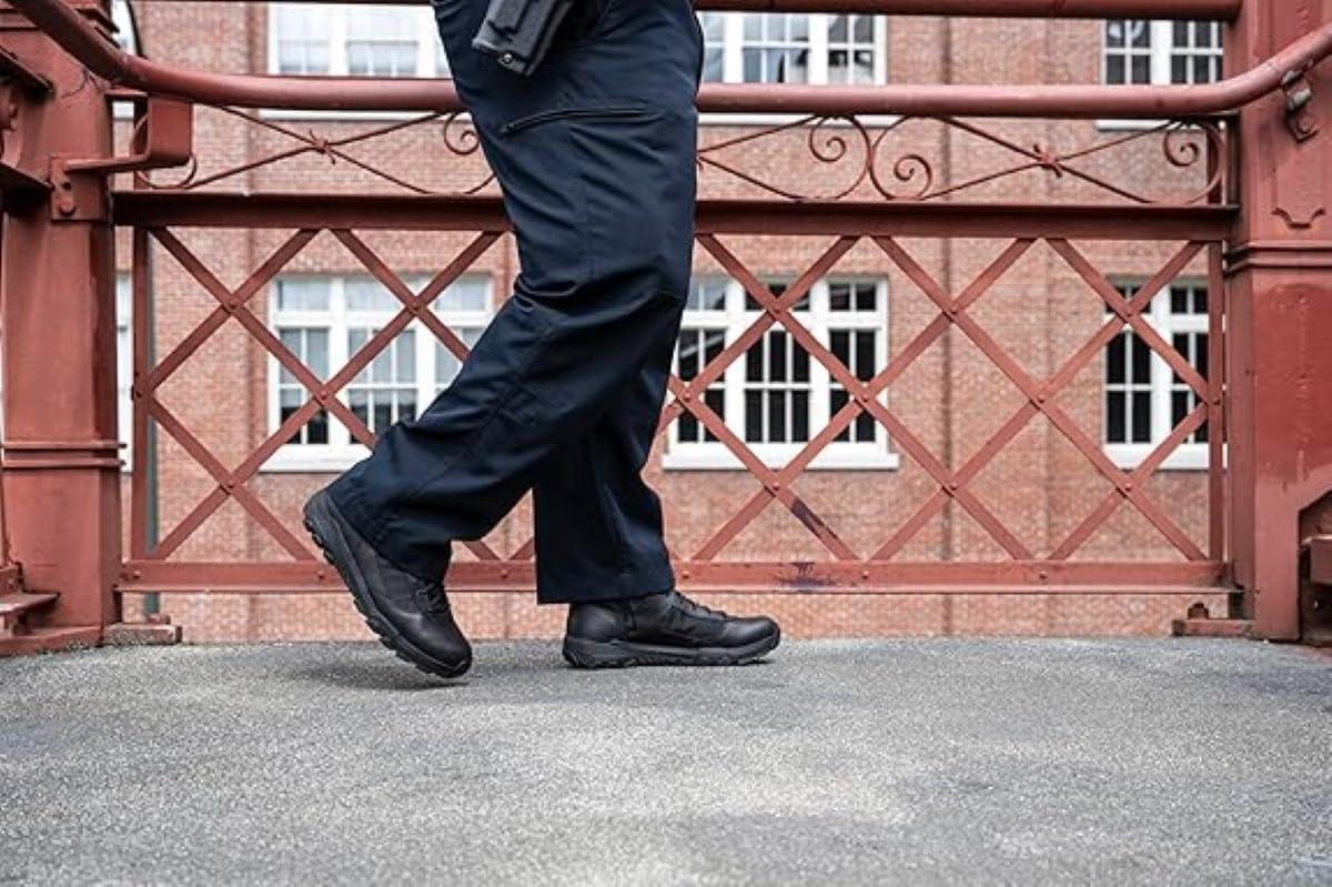 imageDanner Sonic SideZip 6quot Mens Boots Lightweight Durable Leather ampamp Perspair Upper for Superior Abrasion ResistanceBlack