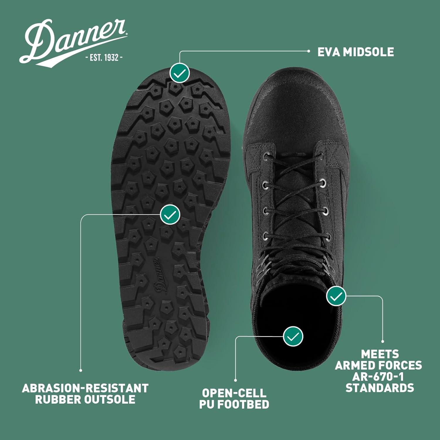 imageDanner Tachyon 8quot BootBlack