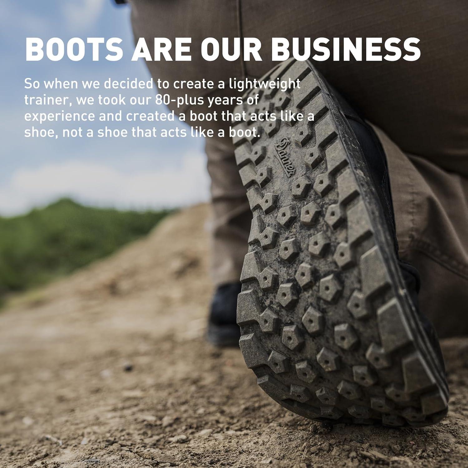 imageDanner Tachyon GoreTex 8quot Tactical Boots for Men Waterproof FullGrain Leather ampamp 500D Nylon with Speed Lace Comfort Footbed and Non Slip Traction OutsoleBlack Full Grain