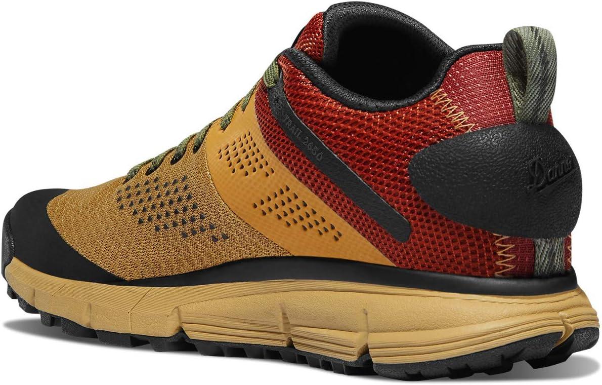 imageDanner Trail 2650 3 Hiking Shoes for Women Durable Suede ampamp Textile Upper with Breathable Mesh Lining Ortholite Footbed ampamp Vibram Traction OutsolePainted Hills