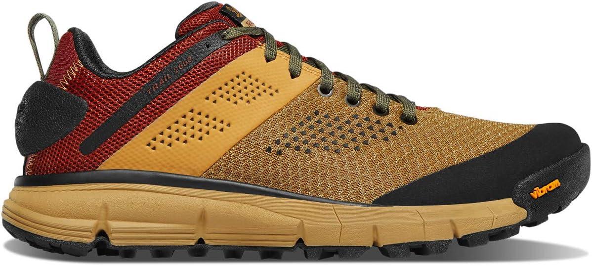 imageDanner Trail 2650 3 Hiking Shoes for Women Durable Suede ampamp Textile Upper with Breathable Mesh Lining Ortholite Footbed ampamp Vibram Traction OutsolePainted Hills