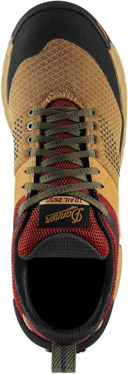imageDanner Trail 2650 3 Hiking Shoes for Women Durable Suede ampamp Textile Upper with Breathable Mesh Lining Ortholite Footbed ampamp Vibram Traction OutsolePainted Hills