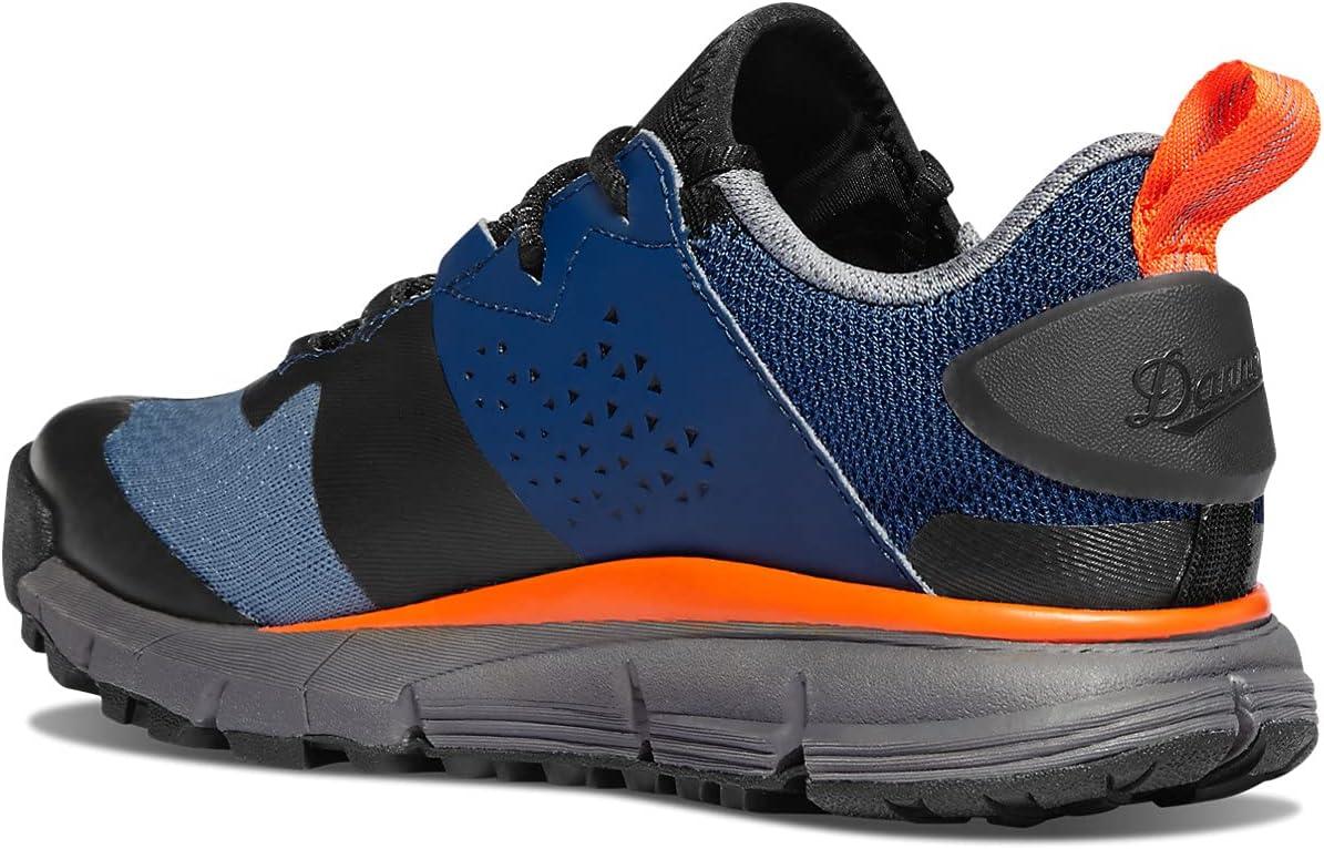imageDanner Trail 2650 3 Hiking Shoes for Women Durable Suede ampamp Textile Upper with Breathable Mesh Lining Ortholite Footbed ampamp Vibram Traction OutsoleBlueOrange
