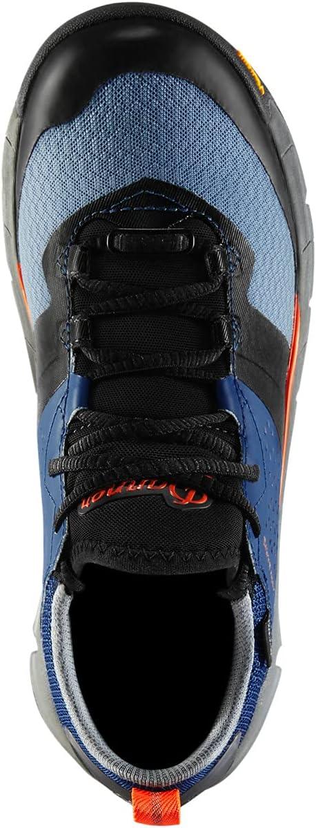 imageDanner Trail 2650 3 Hiking Shoes for Women Durable Suede ampamp Textile Upper with Breathable Mesh Lining Ortholite Footbed ampamp Vibram Traction OutsoleBlueOrange