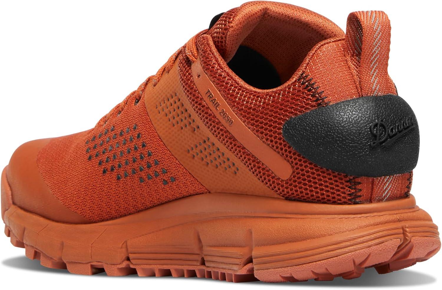 imageDanner Trail 2650 3 Hiking Shoes for Women Durable Suede ampamp Textile Upper with Breathable Mesh Lining Ortholite Footbed ampamp Vibram Traction OutsoleClay