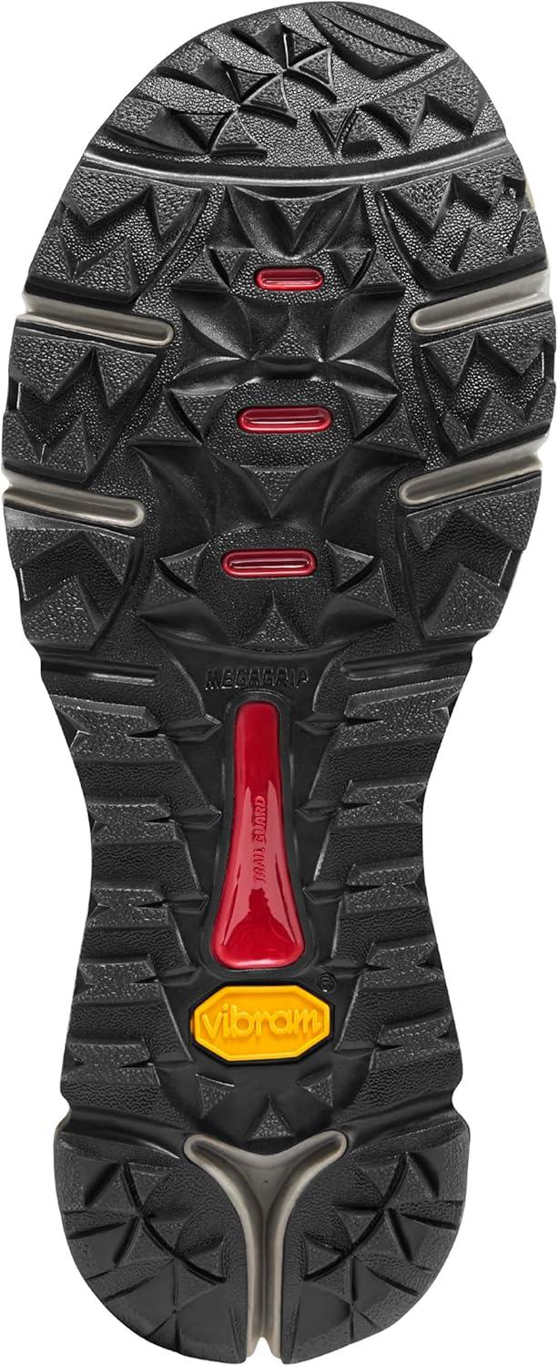 imageDanner Trail 2650 3 Hiking Shoes for Women Durable Suede ampamp Textile Upper with Breathable Mesh Lining Ortholite Footbed ampamp Vibram Traction OutsoleBrownRed