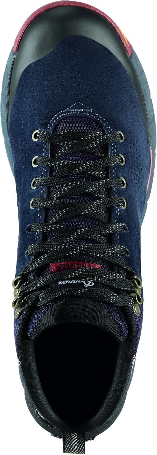 imageDanner Trail 2650 GoreTex Mid 4quot Waterproof Hiking Shoes for Men Suede and Textile Upper with Comfort Footbed EXO Heel System ampamp Traction OutsoleBlack