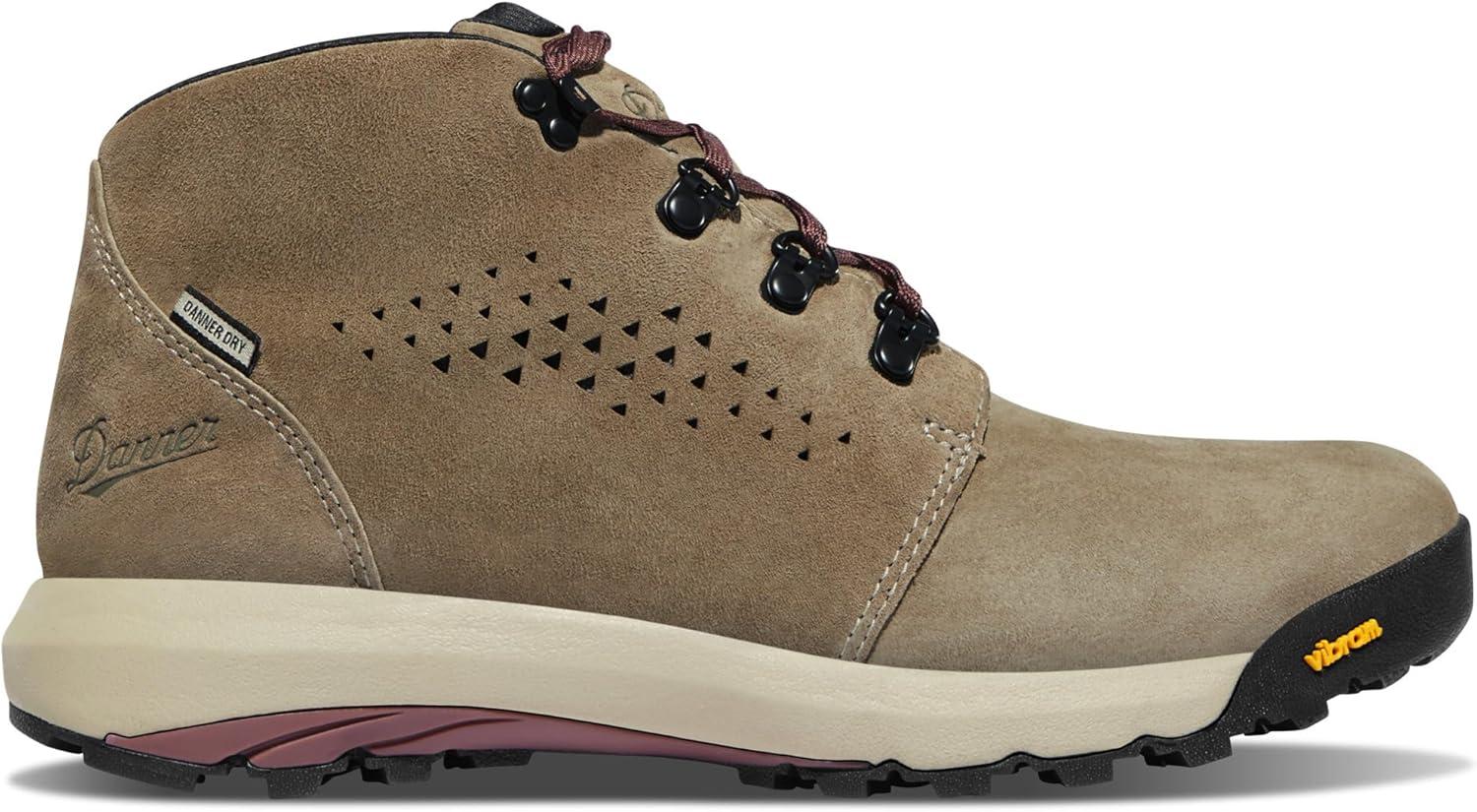 imageDanner Womens Inquire Chukka Hiking BootGrayPlum Suede