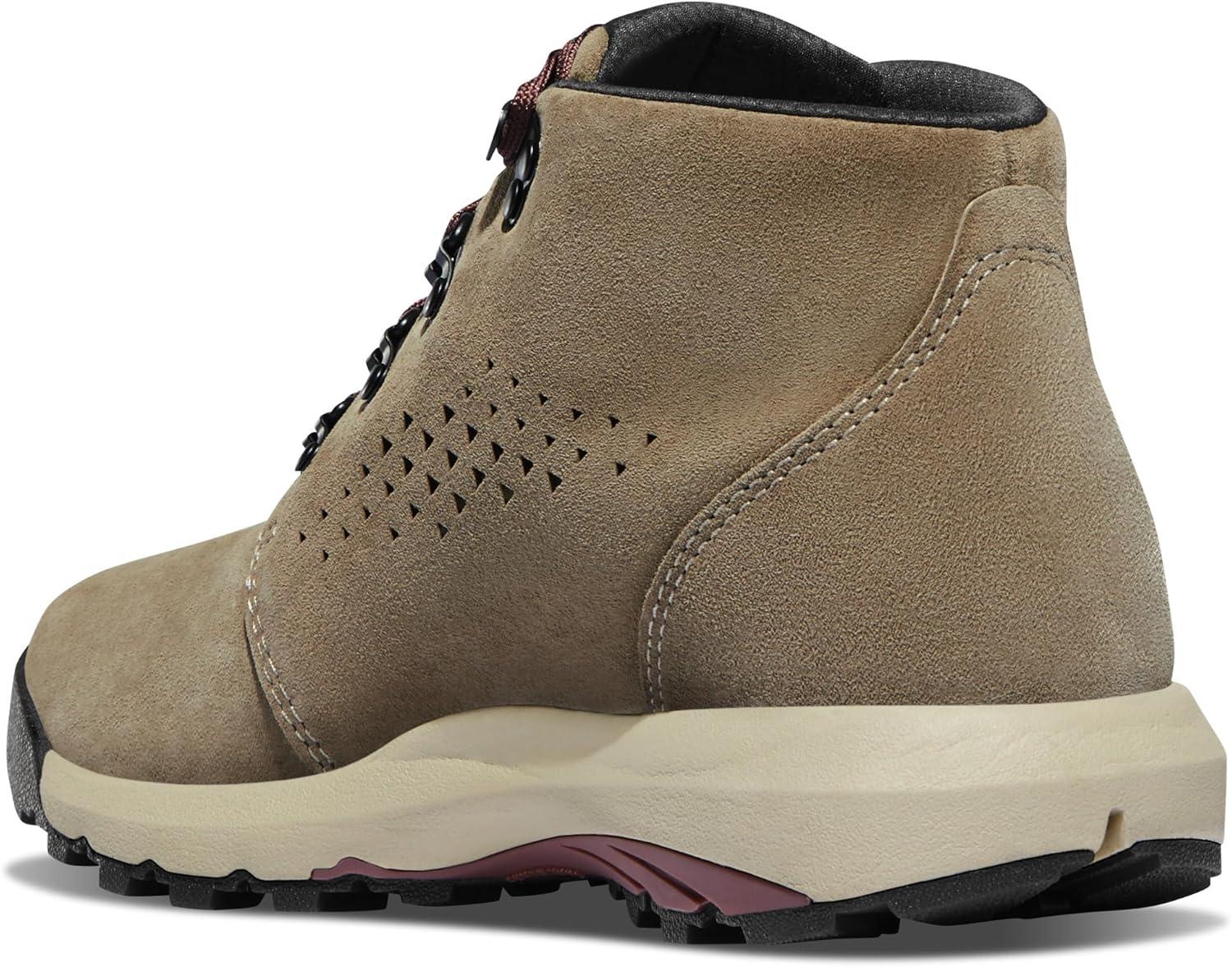 imageDanner Womens Inquire Chukka Hiking BootGrayPlum Suede
