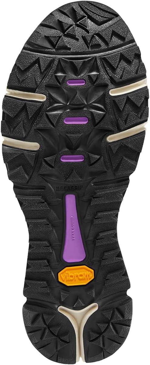 imageDanner Womens Trail 2650 Campo 3quot Hiking Shoes Lightweight Breathable ShockAbsorbing Vibram Megagrip OutsoleBirchGrape