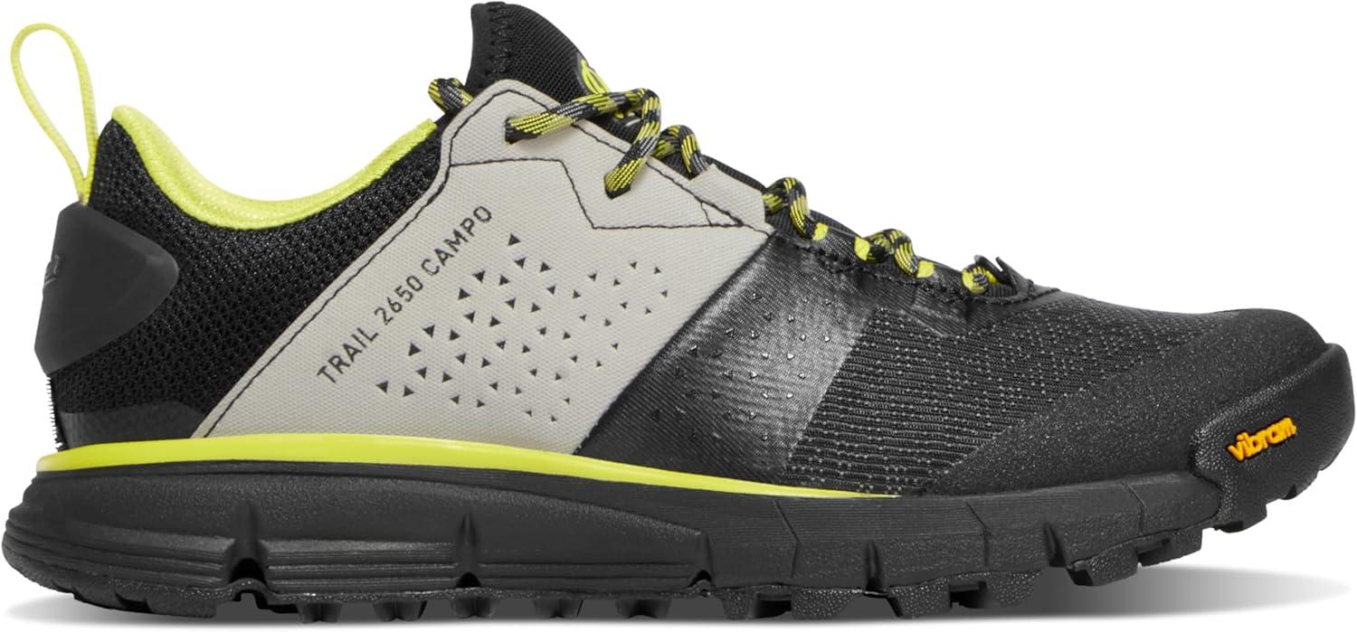 imageDanner Womens Trail 2650 Campo 3quot Hiking Shoes Lightweight Breathable ShockAbsorbing Vibram Megagrip OutsoleIceYellow