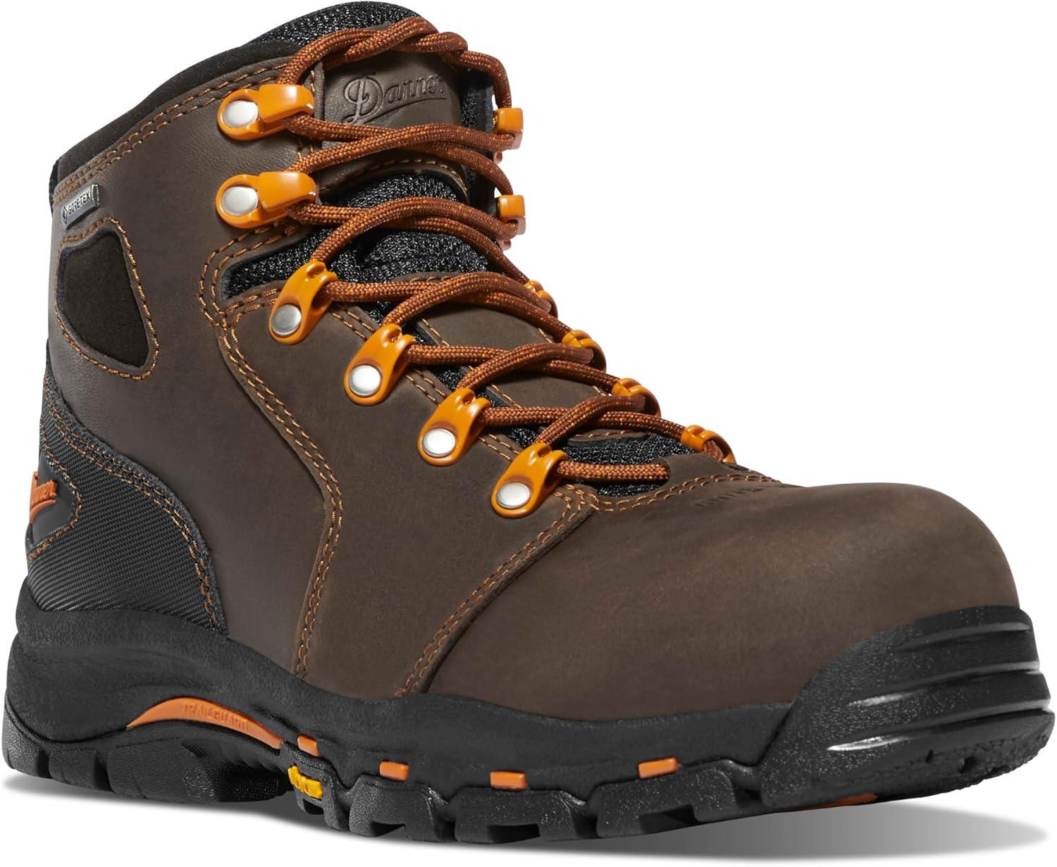 imageDanner Womens Vicious 4quot Work BootBrownOrange