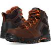 imageDanner Vicious 45 Waterproof Work Boots for Men  FullGrain Leather with Breathable GoreTex Lining Speed Lace System and Non Slip Heeled OutsoleBrownOrange