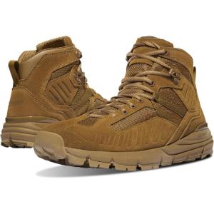 Danner Men’s Fullbore 4.5″ Military and Tactical Boots for Men – Lightweight, Hot Weather Upper with Vibram Midsole and Slip-Resistant Traction Outsole(Coyote)