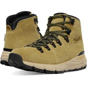 Danner Mountain 600 Hiking Boots for Women – Waterproof, Durable Suede Upper, Breathable Lining, Triple-Density Footbed & Vibram Traction Outsole(Antique Bronze/Murky Green)