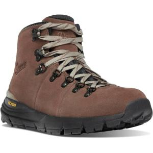 Danner Mountain 600 Hiking Boots for Women – Waterproof, Durable Suede Upper, Breathable Lining, Triple-Density Footbed & Vibram Traction Outsole(Dark Earth/Chocolate Chip)