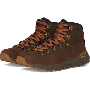 Danner Mountain 600 Waterproof Hiking Boots for Men – Lightweight, Durable Upper with Breathable Lining, Shock-Absorbing Footbed & Traction Outsole(Loam Brown/Glazed Ginger – New)