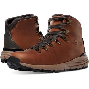 Danner Mountain 600 Waterproof Hiking Boots for Men – Lightweight, Durable Upper with Breathable Lining, Shock-Absorbing Footbed & Traction Outsole(Rich Brown)