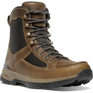 Danner Recurve 7″ Moc Toe Hunting Boots – Waterproof Leather & Nylon, Lightweight Traction, Comfort, Brown, Mid-Height(Light Brown Moc Toe)