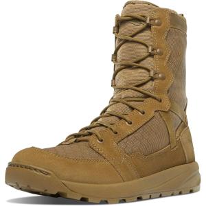 Danner Resurgent Military 8″ Hot Men’s Tactical Boots, Vibram Outsole, Breathable Mesh, US Air Force & Army Compliant(Coyote)