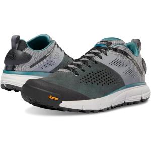 Danner Trail 2650 Hiking Shoes for Men – Durable Suede, Lightweight Textile with Breathable Mesh Lining, Ortholite Footbed & Vibram Traction Outsole(Charcoal/Goblin Blue)