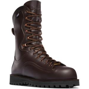 Danner Trophy 10″ Men’s Hunting Boots – Waterproof Insulated Leather for Winter, Snow & Mud, Durable USA Made(Brown)