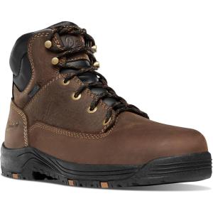 Danner Women’s 19455 Caliper 5″ Waterproof Aluminum Toe Work Boot(Brown)
