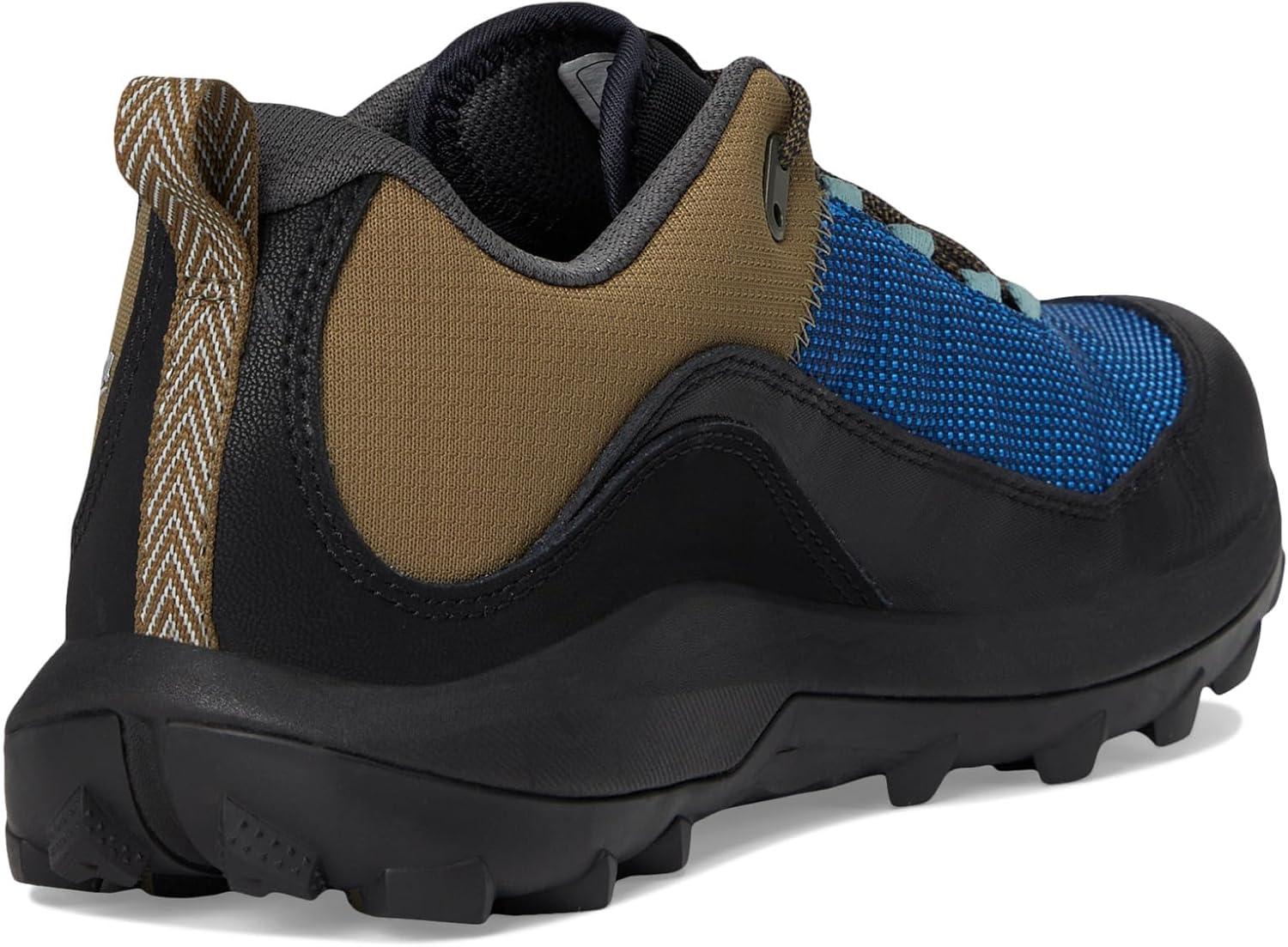 imageDanner Mens N45 3quot Low Hiking BootsJet BlackImperial Blue