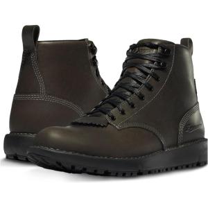 Danner Logger 917 6″ Waterproof Hiking Boots for Men – Full-Grain Leather with Breathable Gore-Tex, Vibram SPE Midsole, and 917 Traction Outsole(Charcoal)