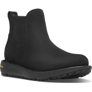 Danner Tramline Chelsea 917 Gore-Tex Women’s Boots – Full-Grain Leather, Waterproof, Versatile for City & Adventure(Black)