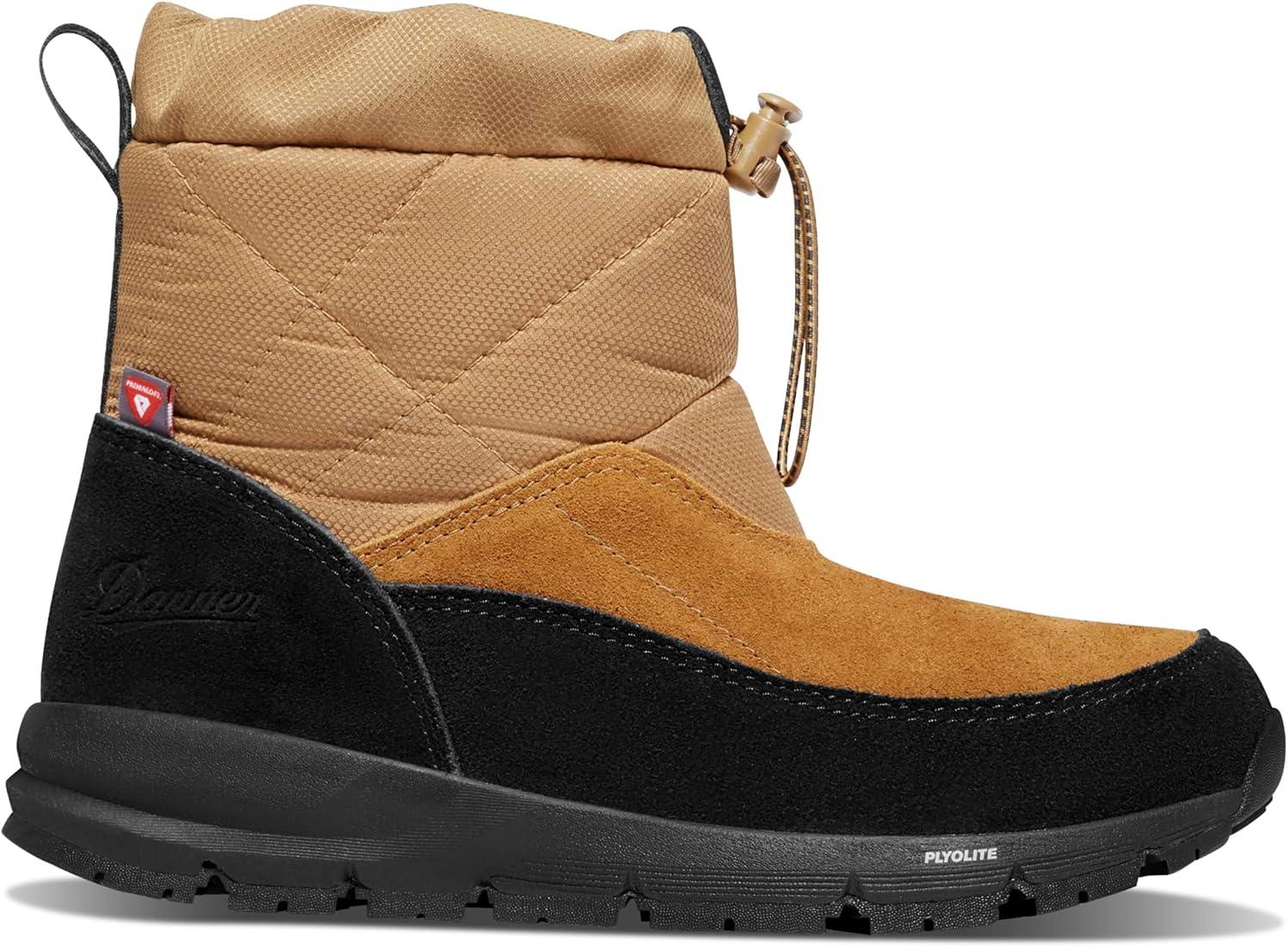 imageDanner Womens Cloud Cap 400G Black Suede Snow BootsCoyote