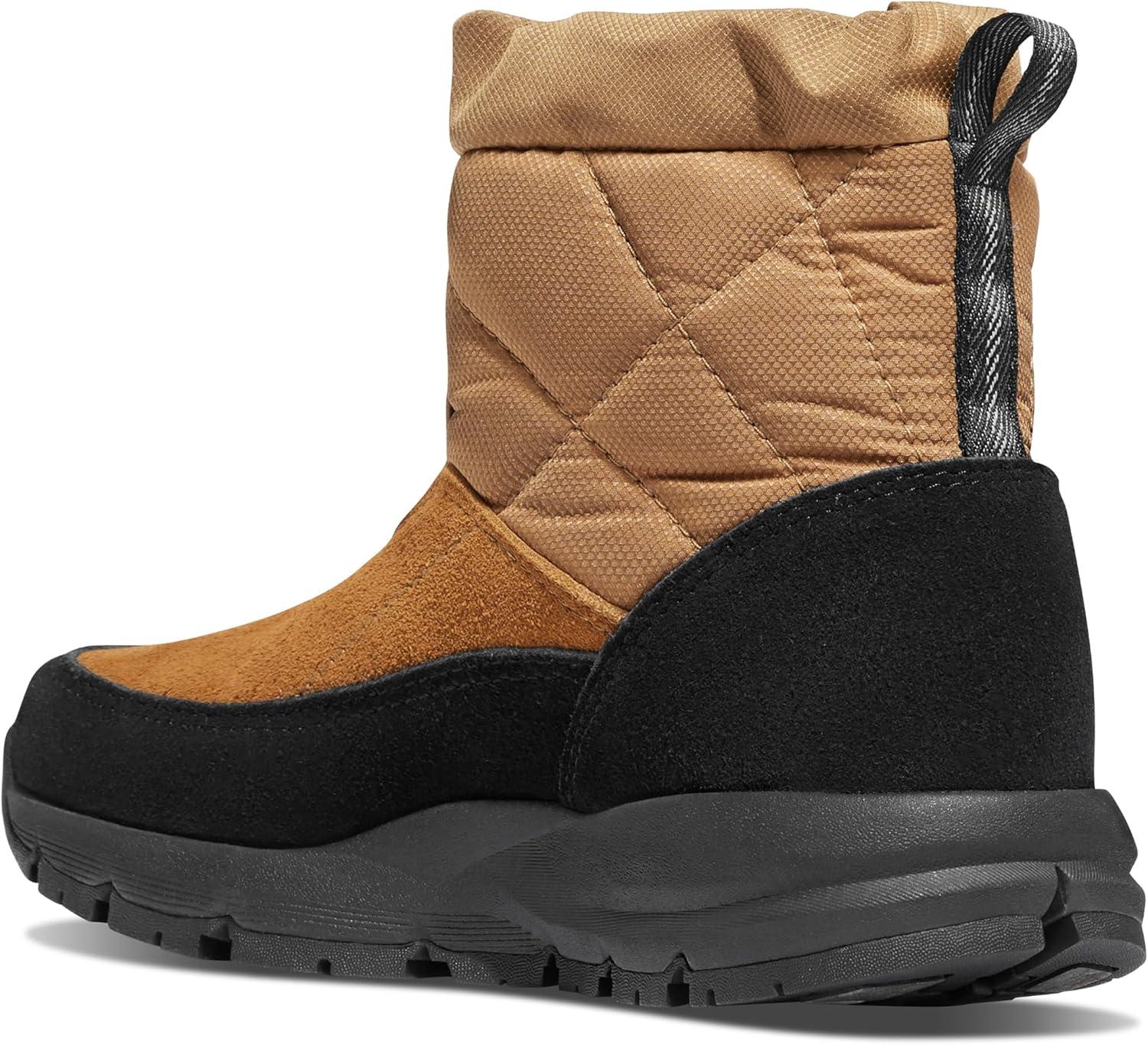 imageDanner Womens Cloud Cap 400G Black Suede Snow BootsCoyote