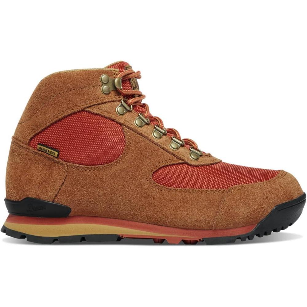 imageDanner Jag II 45quot Womens Hiking Boots  Lightweight Waterproof Precision Fit Suede ampamp Textile Upper DualDensity MidsoleBrownBossa Nova